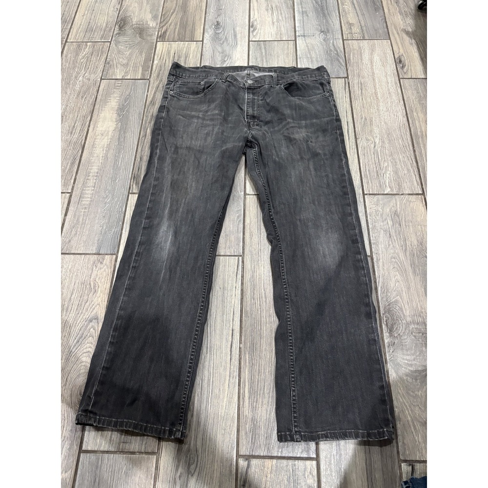 Levi's 559 Men's Relaxed Straight Fit Jeans Dark Gray Wash Size 38x30